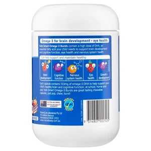 (PRE ORDER) Nature's Way Kids Smart Omega3 Fish Oil Trio 180 Capsules shelf life 2yrs